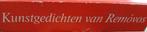 kunstgedichten van Removos, Ophalen of Verzenden, Zo goed als nieuw