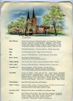 scheepvaart-H.A.L-rotterdam 1967-menukaart, Ophalen of Verzenden, Zo goed als nieuw, Boek of Tijdschrift