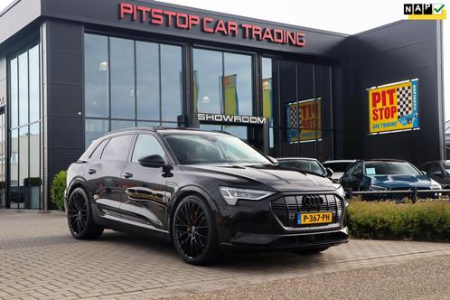 Audi E-tron E-tron 55 quattro 95 kWh, S-Line, Massage, Black, Auto's, Audi, Particulier, Te koop, e-tron, 360° camera, 4x4, ABS