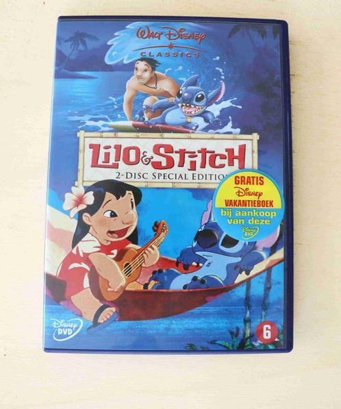 Lilo & Stitch, 2 dvd’s special edition, Dysney,Helemaal goed, Cd's en Dvd's, Dvd's | Tekenfilms en Animatie, Zo goed als nieuw
