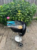 Weber Compact Kettle Houtskoolbarbecue 47 centimeter, Ophalen, Gebruikt, Weber, Met accessoires