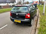 Volkswagen Polo 1.4 55KW 2004 Zwart, Auto's, Voorwielaandrijving, 74 pk, Zwart, 4 cilinders