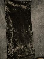 2-zijdige Stretch velours 168 x 150, Hobby en Vrije tijd, Stoffen en Lappen, Overige materialen, 120 cm of meer, Zwart, Nieuw