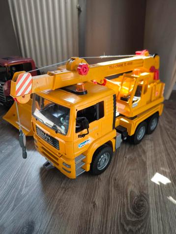 Bruder MAN Kraanwagen beschikbaar voor biedingen