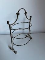 Chique (verzilverd?) Bordenrek voor Ovale Borden, Ophalen, Gebruikt