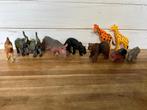 10 wilde dieren figurines, Gebruikt, Ophalen of Verzenden