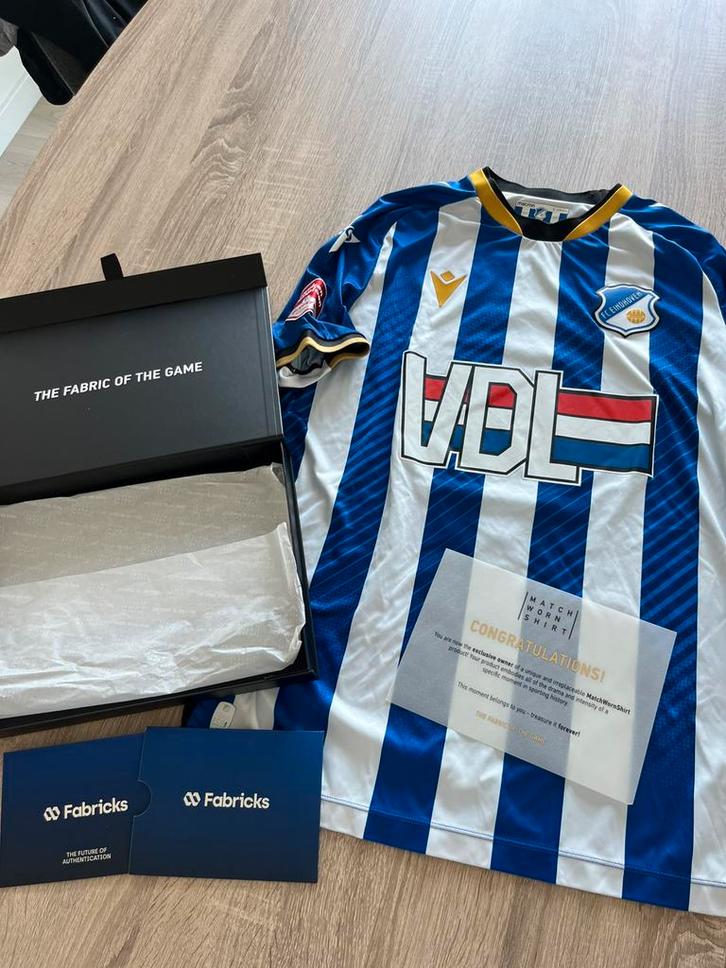 Dorenbosch FC Eindhoven 23/24 matchworn match worn shirt, Verzamelen, Sportartikelen en Voetbal, Zo goed als nieuw, Shirt, Buitenlandse clubs