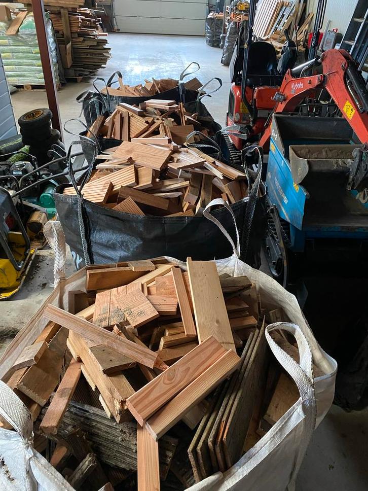 Haardhout - Diverse soorten, Doe-het-zelf en Verbouw, Hout en Planken, Gebruikt, Overige typen, Overige houtsoorten, Minder dan 200 cm