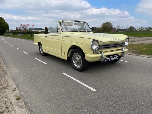 Triumph herald cabriolet 1968 origineel Nederlands., Auto's, Oldtimers, Particulier, Triumph, Benzine, Cabriolet, Handgeschakeld