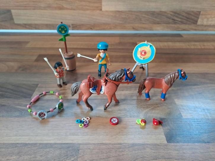 Playmobiel boogschieten te paard, Kinderen en Baby's, Speelgoed | Playmobil, Zo goed als nieuw, Ophalen of Verzenden