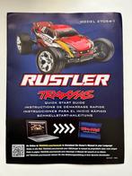 Traxxas Rustler handleiding 1/10 rc auto, Hobby en Vrije tijd, Modelbouw | Radiografisch | Auto's, Ophalen of Verzenden, Gebruikt