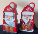 2 Verschillende KitKat blikken in de vorm van de Kerstman., Ophalen of Verzenden, Zo goed als nieuw, Overige