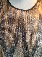 Esqualo Pailletten Top Goud/Brons, Maat 38/40 (M), Bruin, Nieuw, Ophalen of Verzenden