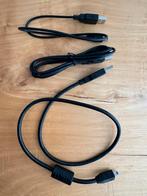 3x kabel USB A naar USB Mini, Ophalen of Verzenden, Zo goed als nieuw, Minder dan 2 meter, Overige kabels
