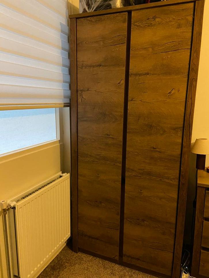 Kledingkast VEDDE, Huis en Inrichting, Kasten | Kledingkasten, 200 cm of meer, 50 tot 75 cm, Ophalen