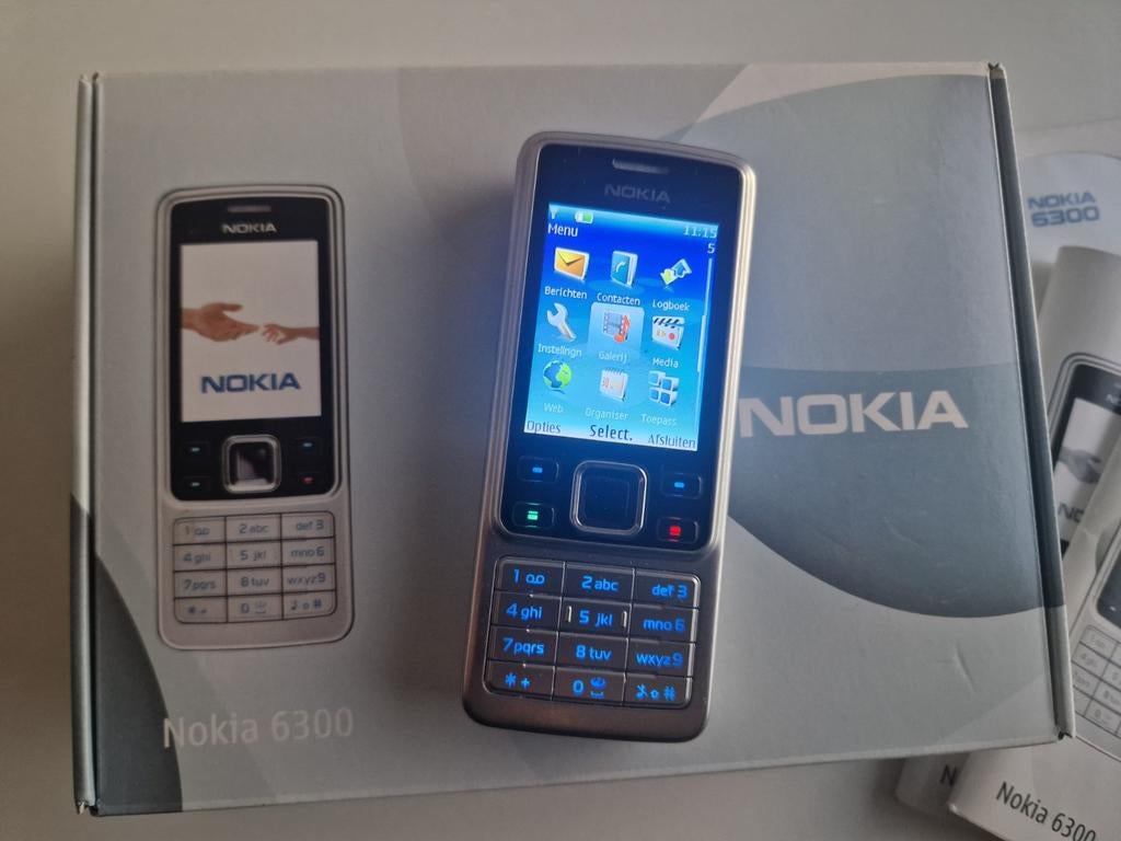 Nokia 6300 | Werkend | Compleet in doos | Oplader + Adapter, Telecommunicatie, Mobiele telefoons | Nokia, Verzenden, Zwart, Fysiek toetsenbord