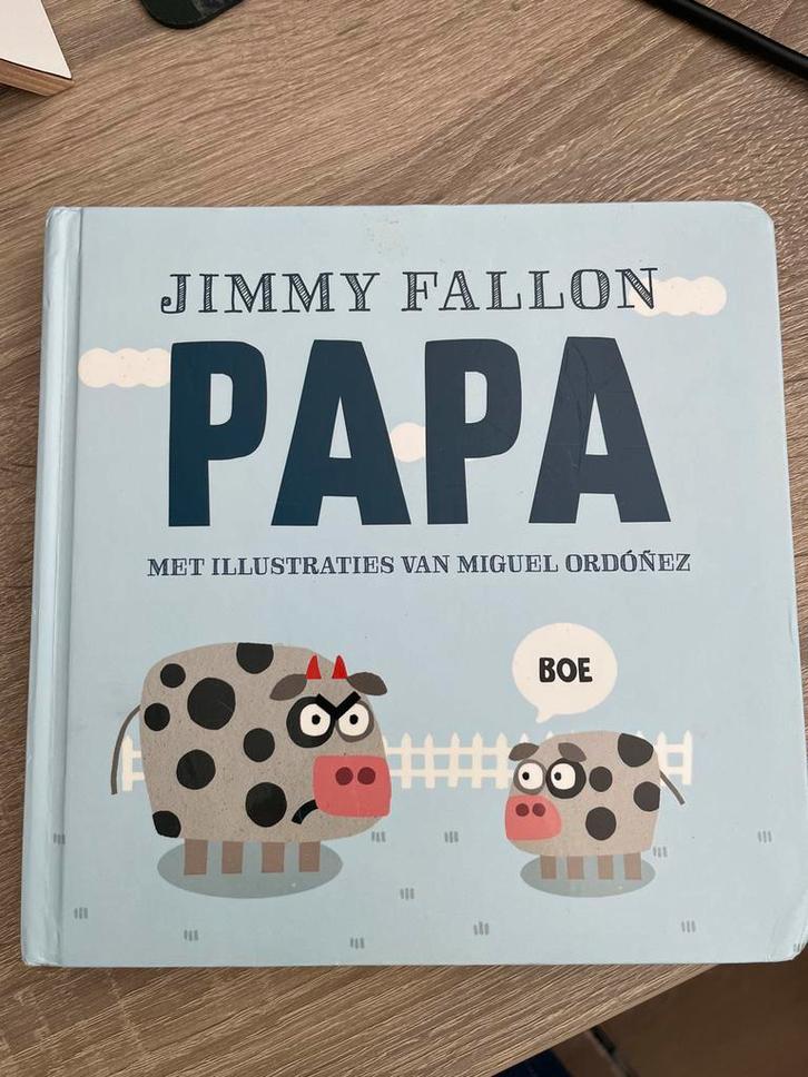 Jimmy Fallon - Papa - Prentenboek voor Baby's & Peuters, Boeken, Kinderboeken | Baby's en Peuters, Zo goed als nieuw, 1 tot 2 jaar