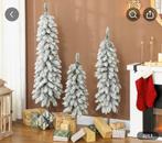 Kerstboom met sneeuw 3 stuks op voet, 90/120/150 cm, Diversen, Kerst, Ophalen, Nieuw
