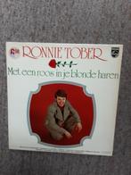 vinyl lp Ronnie Tober met een roos in je blonde haren, Cd's en Dvd's, Vinyl | Nederlandstalig, Ophalen of Verzenden, Gebruikt