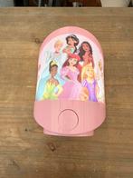 Disney Princessen nachtlampje in roze 17/13cm, Ophalen of Verzenden, Zo goed als nieuw, Lamp