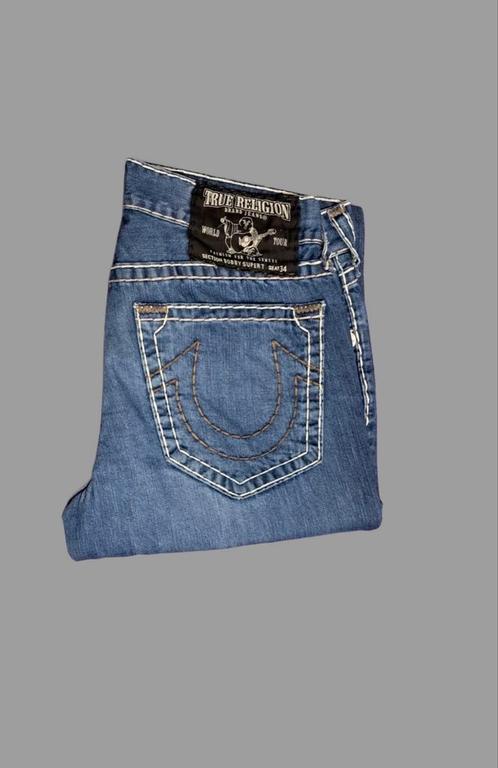 Vintage True Religion Bobby Super T W34/int.L/EU50 2005-2015, Kleding | Heren, Spijkerbroeken en Jeans, Zo goed als nieuw, W33 - W34 (confectie 48/50)