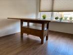 Eettafel (massief hout) MOET NU WEG!, 100 tot 150 cm, 150 tot 200 cm, Rechthoekig, Eikenhout