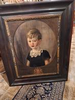 Portret van een jong kind, fam. Van Geer juphaas, Antiek en Kunst, Kunst | Schilderijen | Klassiek, Ophalen