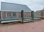Heras schuifpoort volledig elektrisch., Ophalen, Zo goed als nieuw, IJzer