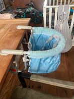 Kinderzitje voor aan tafel, Kinderen en Baby's, Ophalen of Verzenden, Zo goed als nieuw, Hangstoel, Gordel(s)