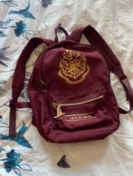 Schooltas harry potter hogwarts bordeaux en goud, Ophalen of Verzenden, 25 tot 40 cm, Overige merken, 30 tot 45 cm