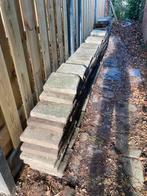 Betontegels en grindtegels, Tuin en Terras, Ophalen, Gebruikt, 10 m² of meer, Beton