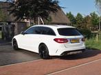Mercedes-Benz C-klasse Estate 180 AMG Sport Edition | Burmei, Automaat, Achterwielaandrijving, Leder en Stof, Wit