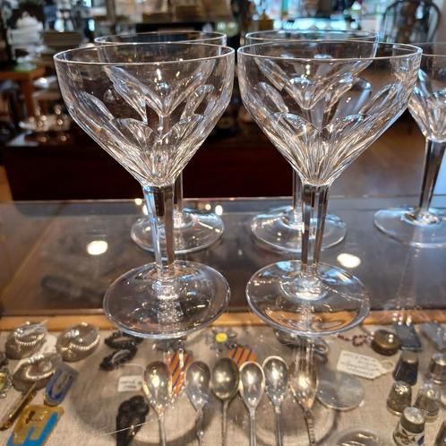 kristallen glazen 1937 model Julien KristalUnie Maastricht, Antiek en Kunst, Antiek | Glas en Kristal, Ophalen of Verzenden
