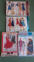 Vintage kleding naai patronen Simplicity en BURDA, Hobby en Vrije tijd, Kledingpatronen, Ophalen of Verzenden, Gebruikt, Vrouw