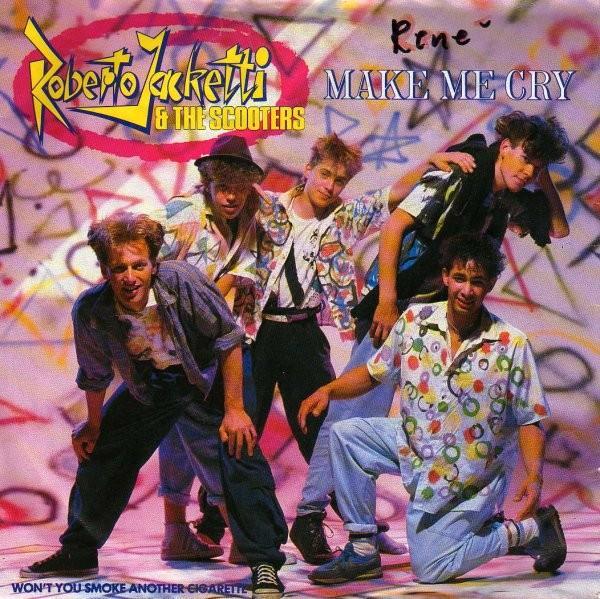 Roberto Jacketti & The Scooters - Make Me Cry 7" Single, Cd's en Dvd's, Vinyl Singles, Gebruikt, Pop, Ophalen of Verzenden