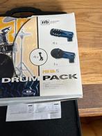 Audio Technica drum microphones 5-pack, Studiomicrofoon, Ophalen of Verzenden, Zo goed als nieuw