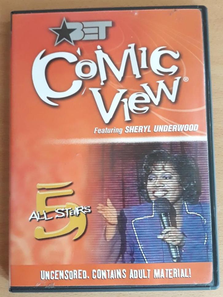BET ComicView All Stars, Vol. 5 - Sheryl Underwood -zeldzaam, Cd's en Dvd's, Dvd's | Cabaret en Sketches, Zo goed als nieuw, Stand-up of Theatershow
