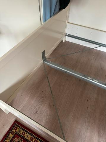 Bedframe 160x200 wit IKEA - afbeelding 5