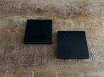 Marmeren zwarte onderzetters 10x10x1 cm, Overig, Ophalen of Verzenden, Zo goed als nieuw