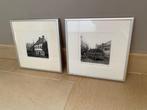 etsen 2 stuks, Antiek en Kunst, Kunst | Litho's en Zeefdrukken, Ophalen of Verzenden