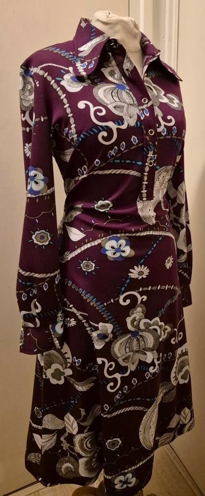 Fantastische jurk, Kleding | Dames, Jurken, Zo goed als nieuw, Blauw, Onder de knie, Ophalen of Verzenden