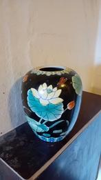 Oude vaas/gemberpot groot, Huis en Inrichting, Woonaccessoires | Vazen, Overige kleuren, Ophalen of Verzenden, Minder dan 50 cm