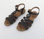 Dames sandalen van Björndal, zwart, maat 41, Zwart, Zo goed als nieuw, Björndal, Sandalen of Muiltjes