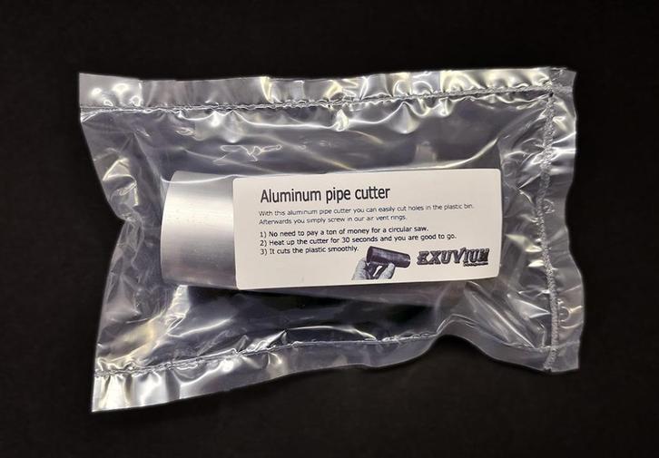 aluminium pijpsnijder : gemakkelijk gaten maken in plastic!, Dieren en Toebehoren, Reptielen en Amfibieën | Toebehoren, Nieuw
