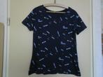 z.g.a.n. dames shirt. Maat XL, Blauw, Maat 46/48 (XL) of groter, Ophalen of Verzenden, Zo goed als nieuw