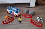 123 playmobil dierentuin en bus, Ophalen of Verzenden, Zo goed als nieuw