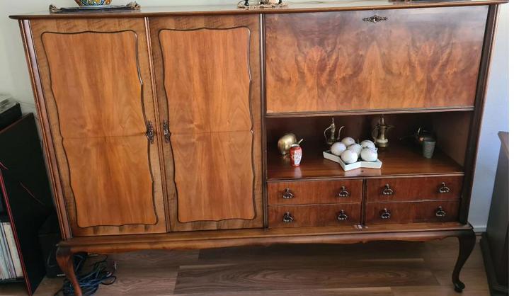 Buffetkast Servieskast, Huis en Inrichting, Kasten | Buffetkasten, Gebruikt, 150 tot 200 cm, 150 tot 200 cm, 25 tot 50 cm, Met lade(s)