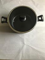 Grote pan , x2 gebruikt, Aluminium, Zo goed als nieuw, Keramische plaat, Ophalen