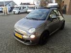 Fiat 500 C 0.9 TwinAir 500S Cabrio, Euro 5, Gebruikt, Zwart, Cabriolet