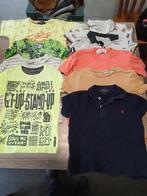 9 T-shirts/polo's maat 104, Ophalen, Gebruikt, Diverse merken, Shirt of Longsleeve